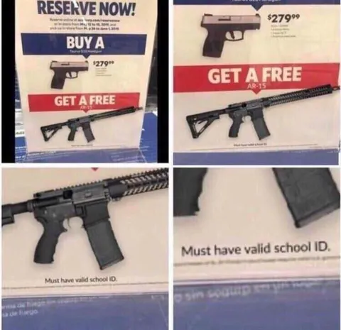 Free AR-15 With School ID