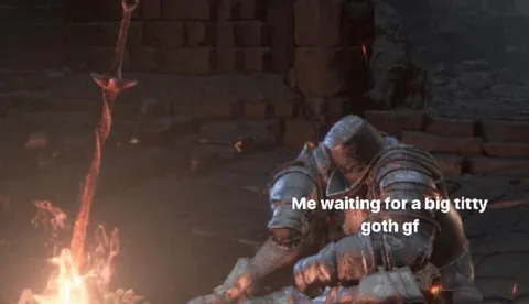 Big Tiddy Goth GF Waiting