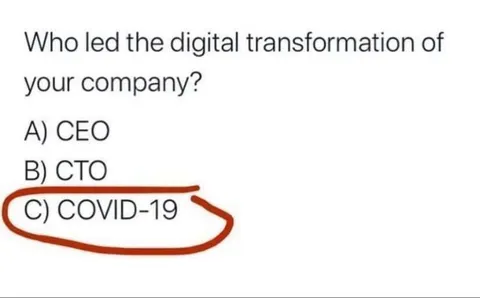 COVID-19 Led Digital Transformation