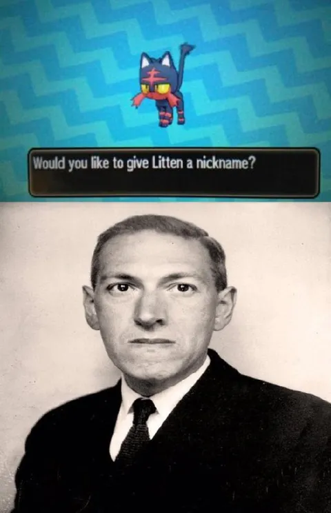 Naming Litten H. P. Lovecraft