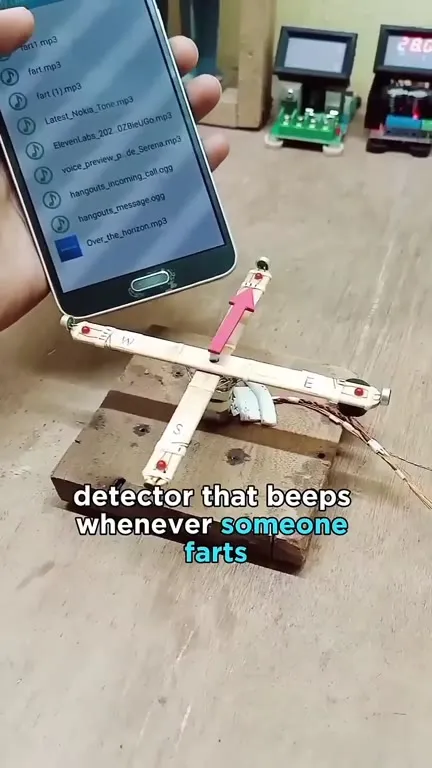 Fart Detector Gives Directions