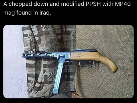 Iraqi Chopped PPSh Modification