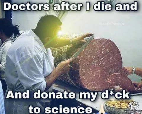 Doctors Donate My D*ck