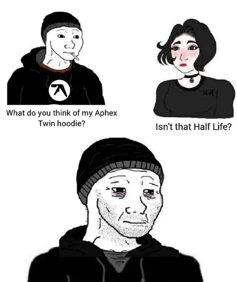Aphex Twin Hoodie Mistaken for Half-Life