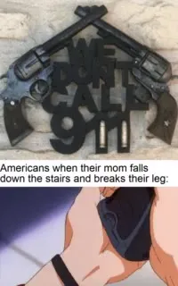 Americans When Mom Breaks Her Leg