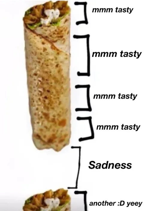 Burrito Tastes Like Sadness