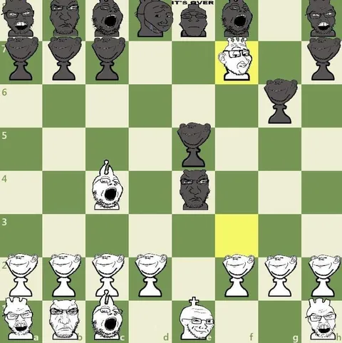 Wojak Chess Game Over