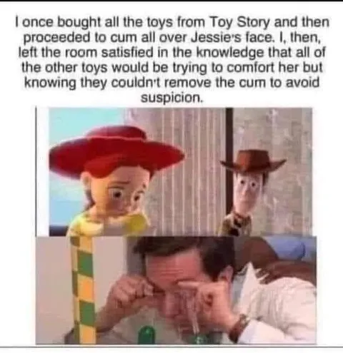Toy Story Jessie Cum Joke