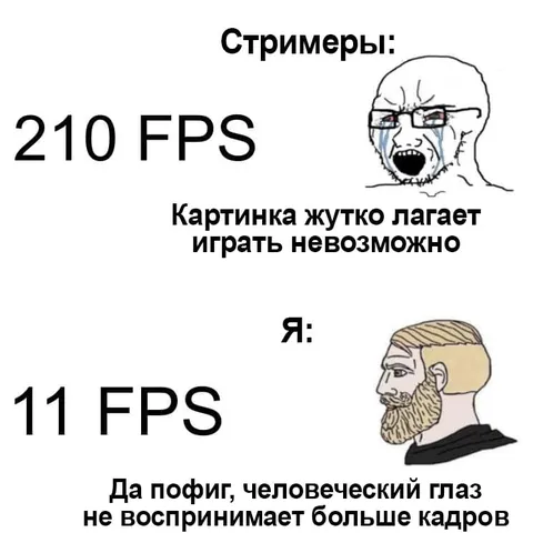 Стримеры и человеческий глаз