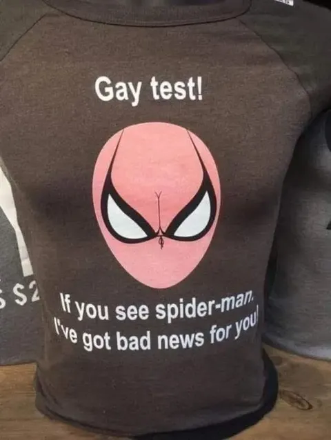 Gay Test Spider-Man Shirt