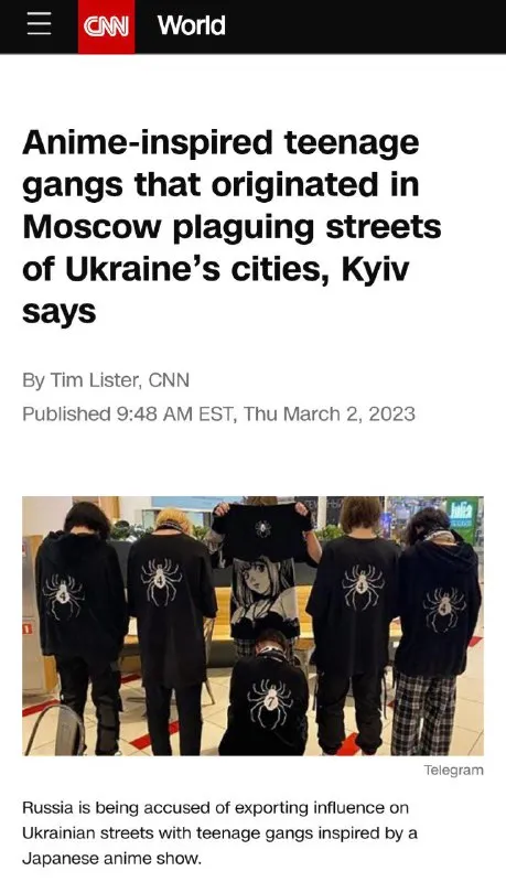 Anime Gangs Plaguing Ukraine