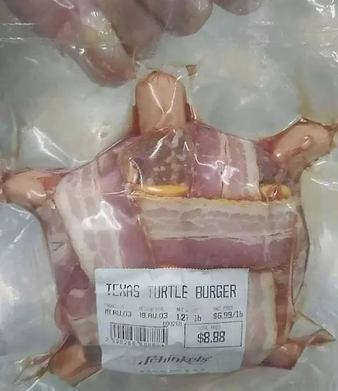 Turtle Burger at the Meat Counter