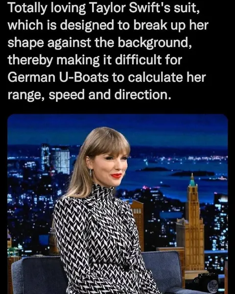 Taylor Swift U-Boat Camouflage