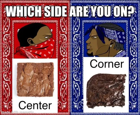 Which Side Are You On Brownies