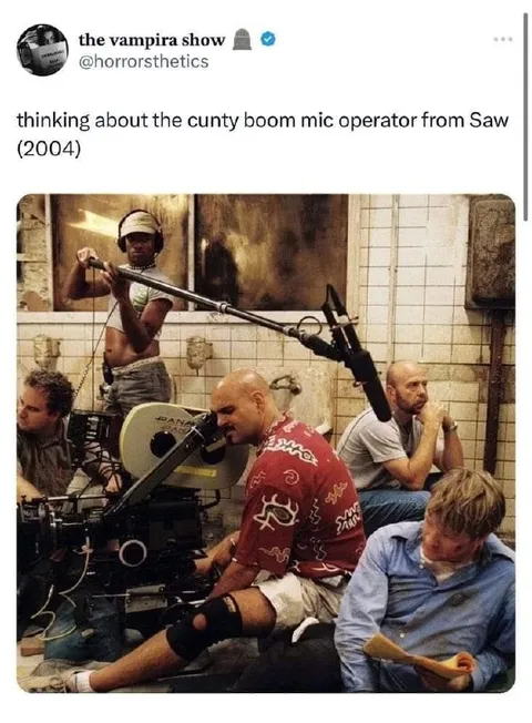Thinking About the Cunty Boom Mic Operator