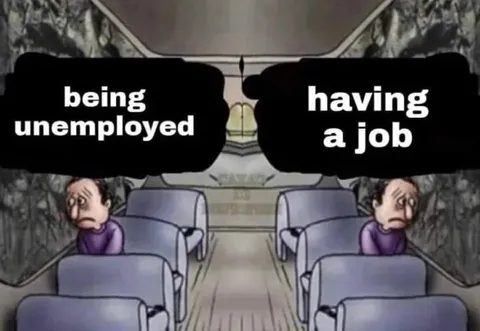 Being Unemployed Versus Having a Job