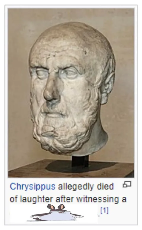 Chrysippus Dies Laughing