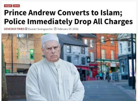 Prince Andrew Converts to Islam