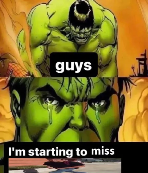 Guys, I'm Starting to Miss
