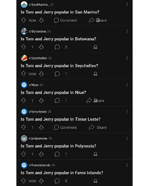 Tom and Jerry Around the World
