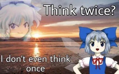 Think Twice? I Don't Think Once