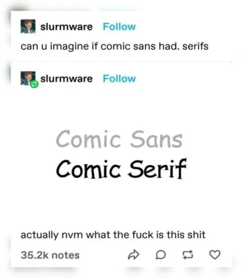 Comic Sans Gets Serifs