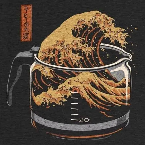 コーヒーの大波