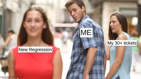 Developer Chases New Regression