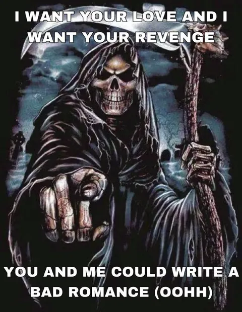 Grim Reaper Bad Romance
