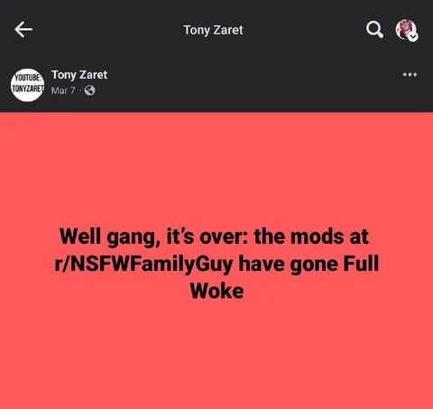 Mods Go Full Woke