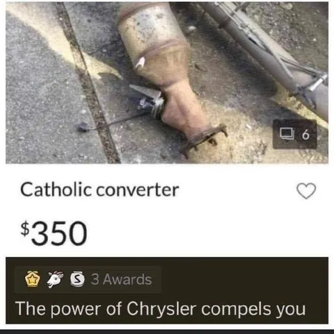 Catholic Converter for $350