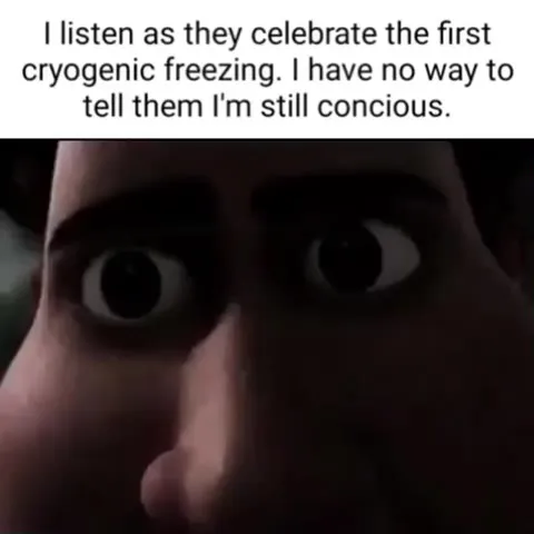 Still Conscious During Cryogenic Freezing