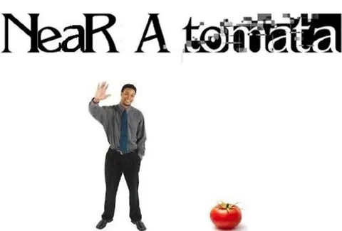 Near a tomata