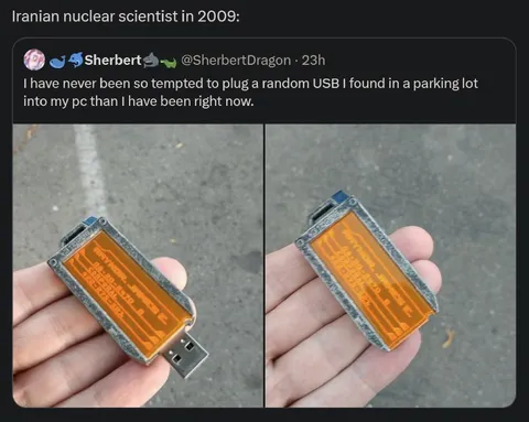 Random USB Nuclear Scientist