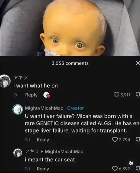 I Meant the Car Seat