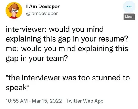 Resume Gap Interview Comeback