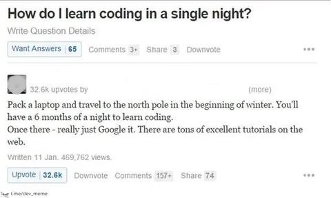 Learn Coding in One Night