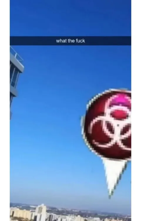 What the Fuck Floating Balloon