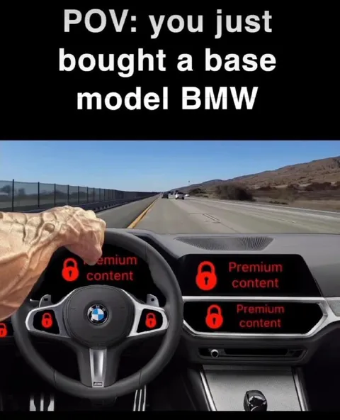 Base Model BMW Premium Content
