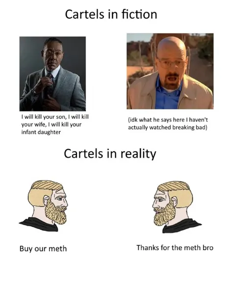 Cartels in Fiction vs Reality