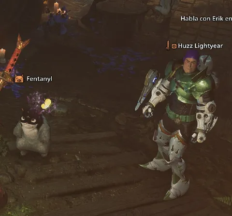 Huzz Lightyear in Armor