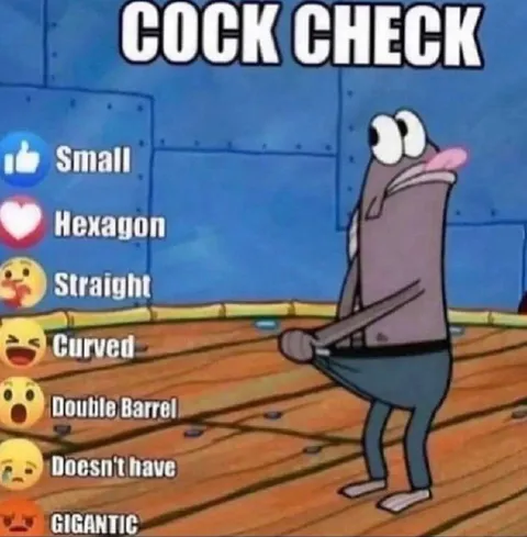 Cock Check Fish Reaction