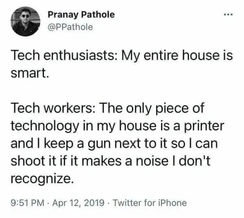 Tech Workers and the Noisy Printer