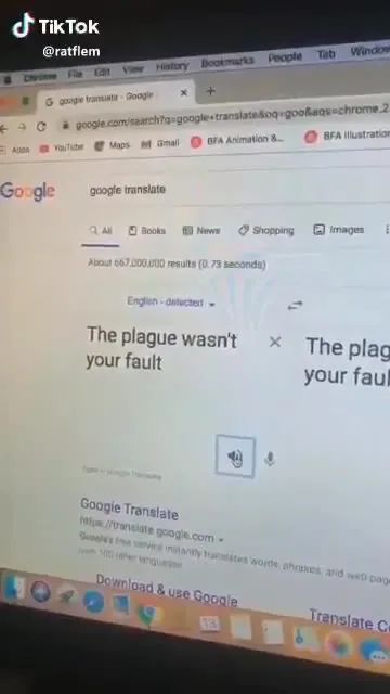 The Plague Wasn't Your Fault