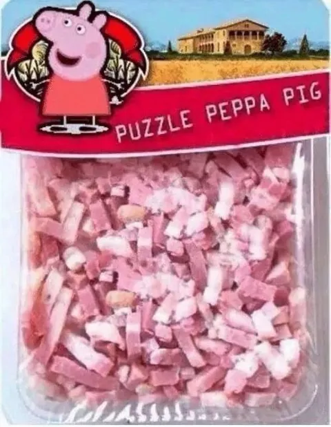 Peppa Pig Puzzle Pieces
