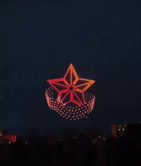 Дроны тоже умеют в сворму