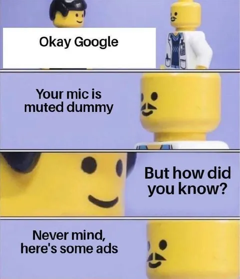 Okay Google Mic Muted