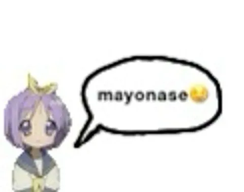 Anime Girl Says Mayomase