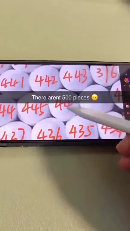 There Aren't 500 Pieces
