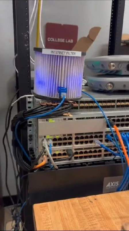 College Lab Internet Filter